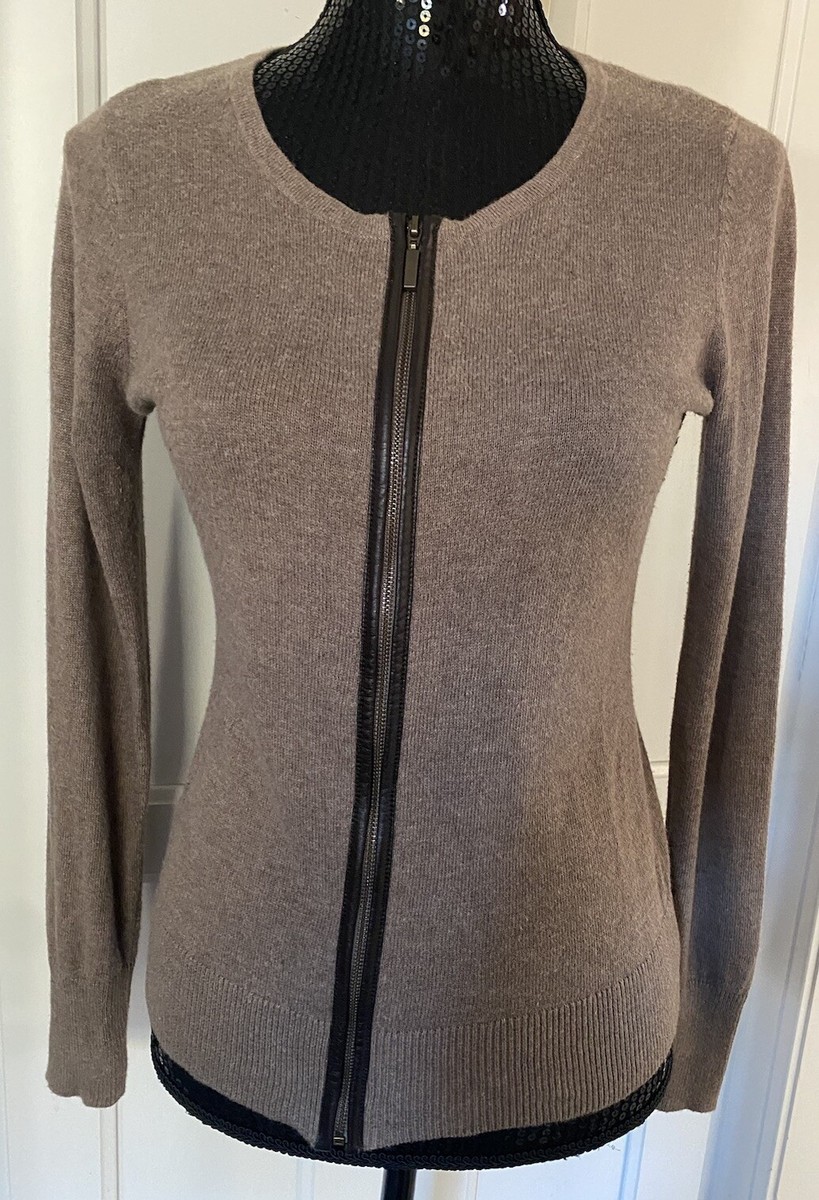 Fenn Wright Manson Zip Cardigan Sweater Wool Blend Size XS | eBay