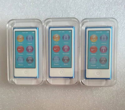 NEW Apple iPod nano 8th Generation Blue 16GB MP3 - Sealed & BOX