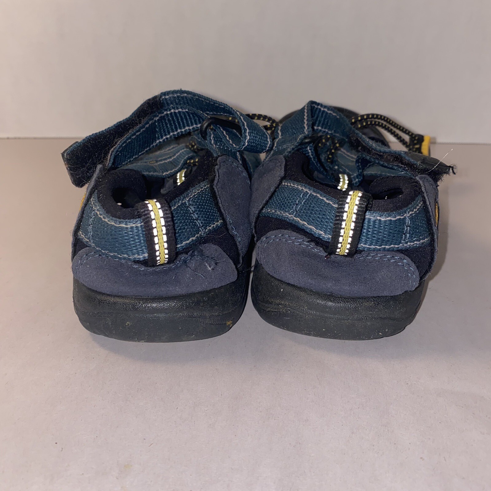 Scarpe sandali KEEN Youth US 4 EU 35 pelle in tela blu impermeabili Newport