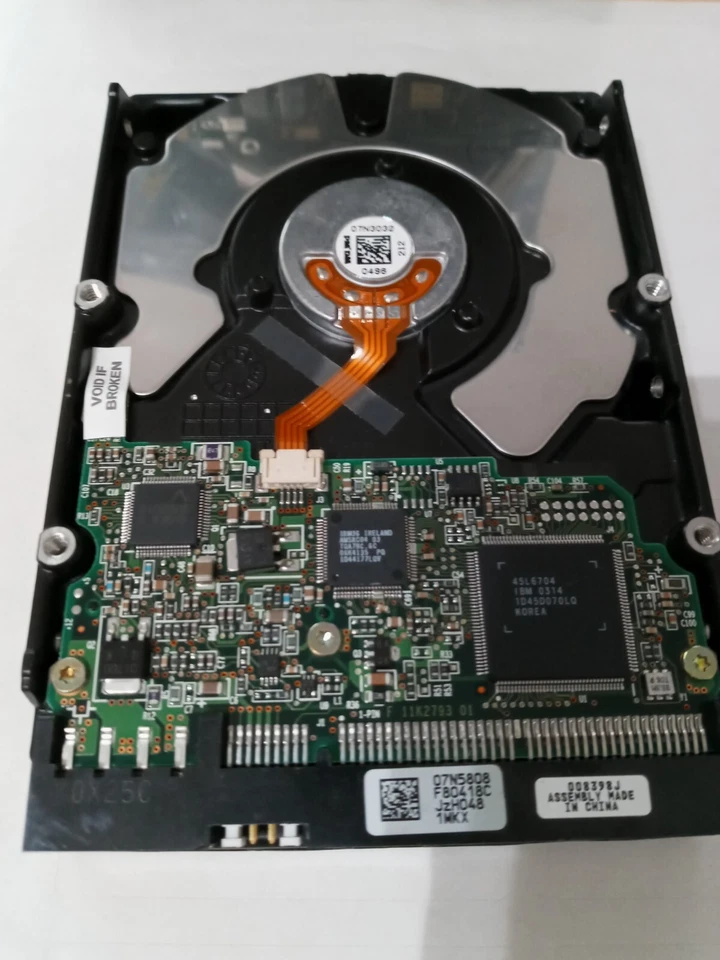 HP P1593-63001 IBM DTLA-305010 10GB 07N4117 HDD 3.5" Ide Pata Eide Hard Disk - Image 4 of 4