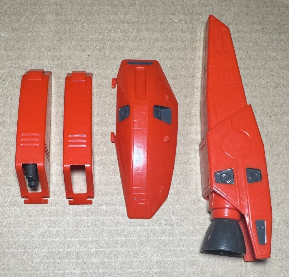 Original Vintage 1985 Hasbro G1 Transformers Jetfire Mixed Armor Parts Lot