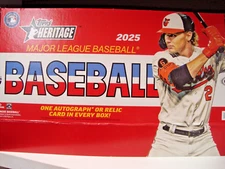 2025 Topps Heritage Blue Border (1-500) ~  Rookie's ~ Stars ~ Drop Down Menu