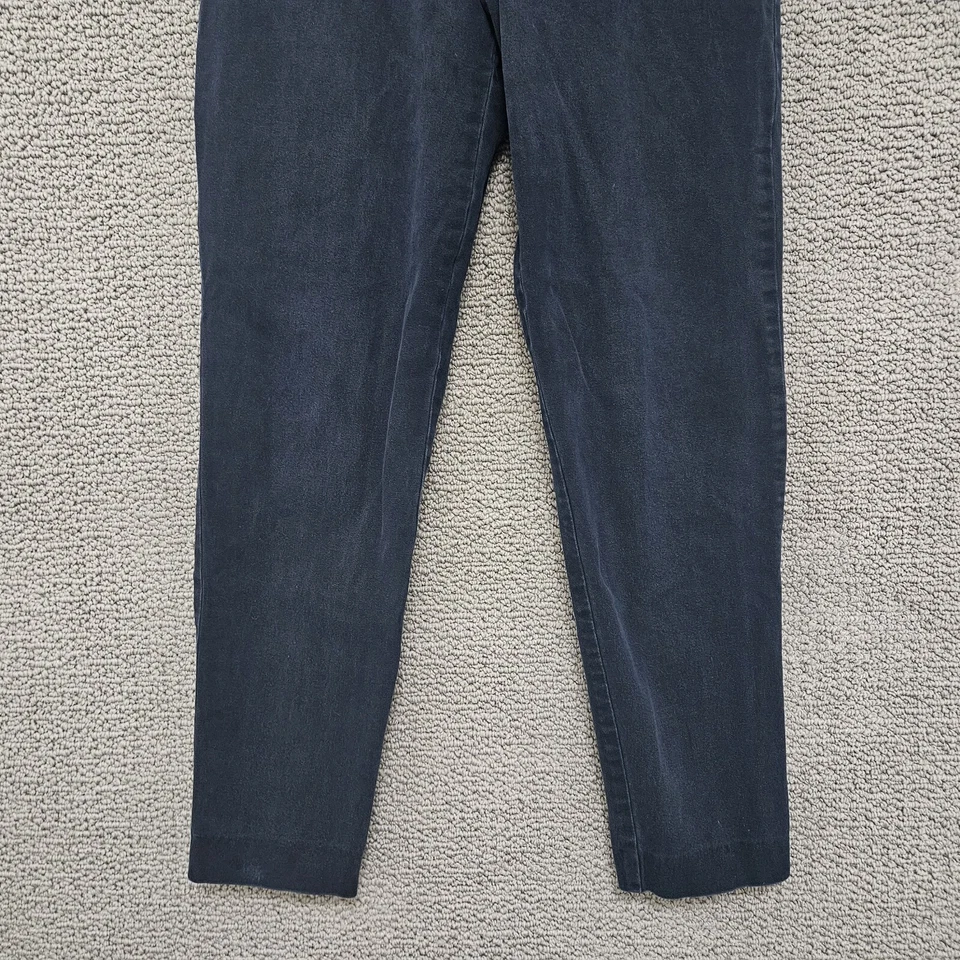 Pantalones de mezclilla para mujer JONES NEW YORK azul marino cintura alta talla 6 Foto 3 de 4