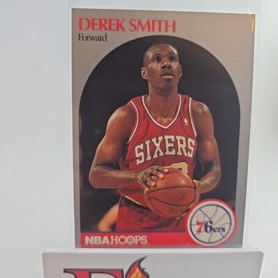 1990-91 NBA Hoops - #231 Derek Smith Philadelphia 76ers | eBay
