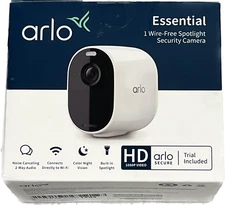 Arlo VMC2030-100NAS Spotlight Camera Wireless Indoor/Outdoor - Single *OPEN BOX*