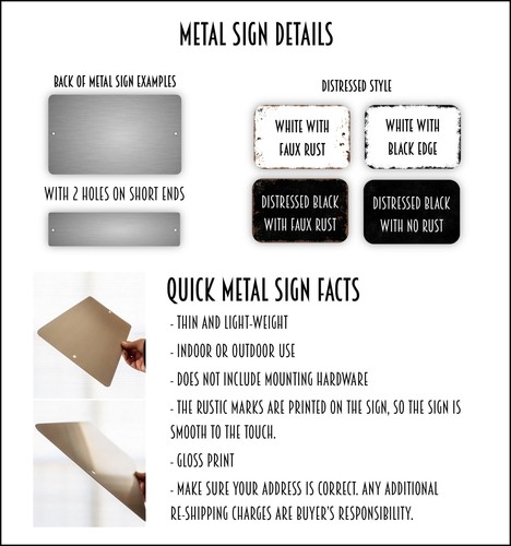 The Galley Sign - Metal Indoor or Outdoor Sign - Picture 2 of 5