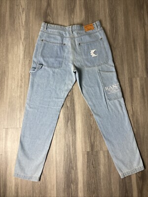 Karl Kani Workwear Jeans Size Large Rare Blue | eBay