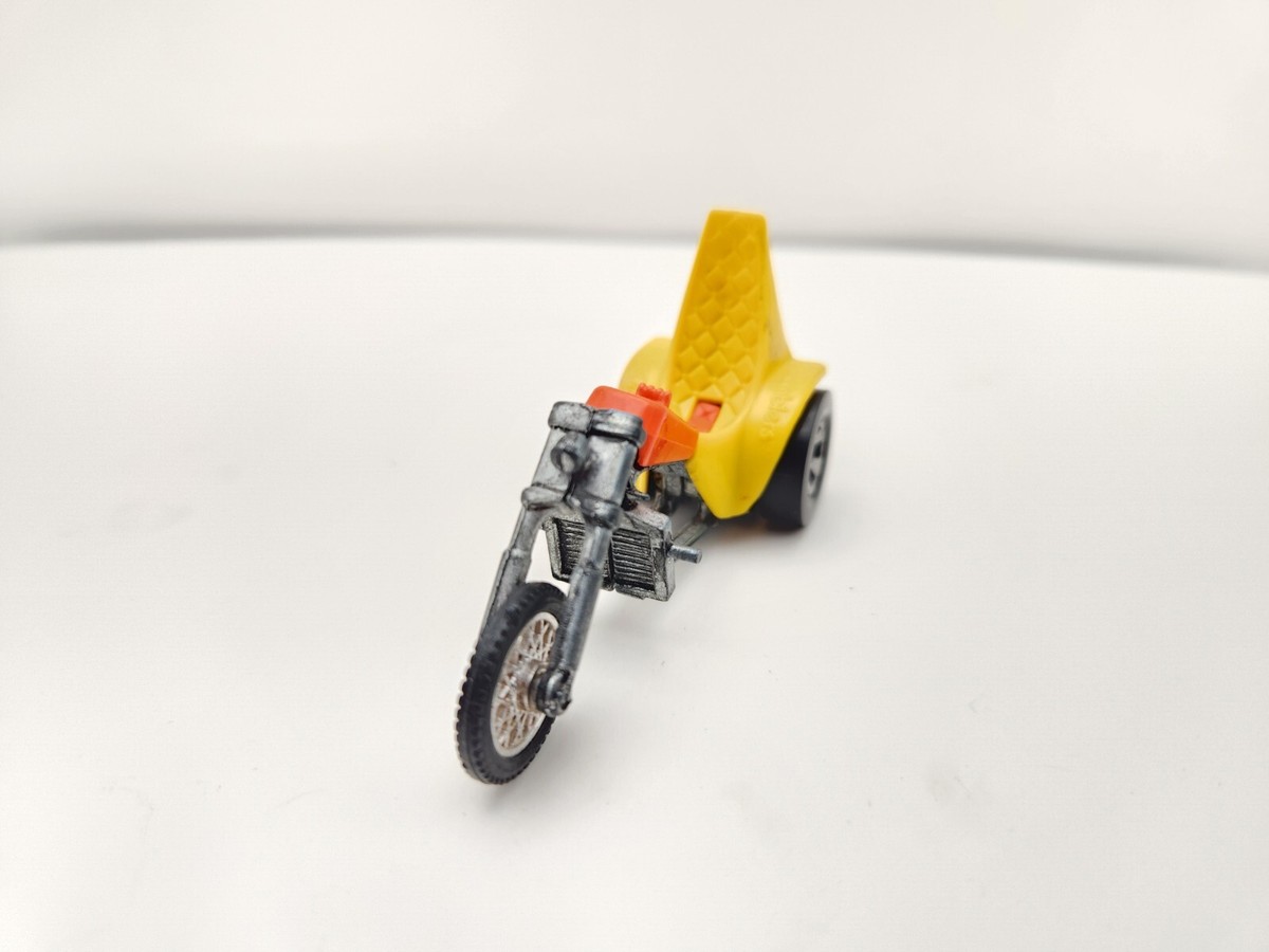 Hot Wheels Hot Wheels RRRumblers MOTOR⑥ Mattel Hot Wheels Rumblers 3 Squealer Motorcycle Yellow