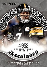 2017 Panini #AC-BR Ben Roethlisberger Accolades