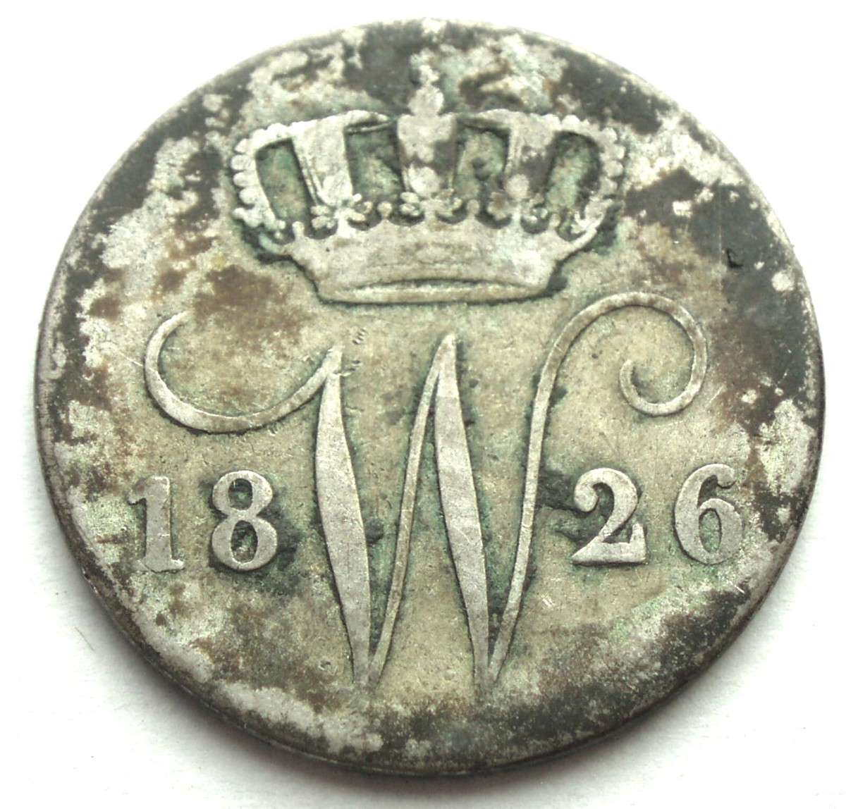 NETHERLANDS 25 CENTS 1826 Silver KM#48 William I. 1F8.6 | eBay