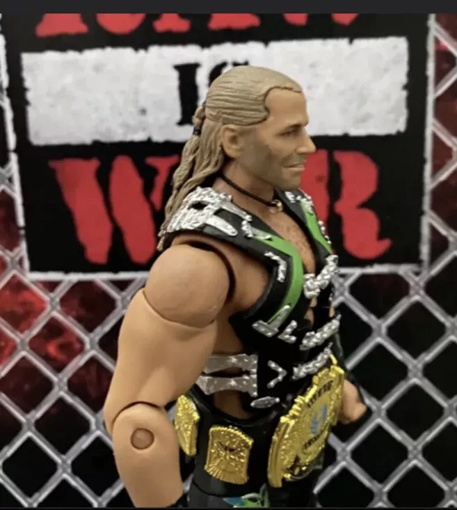 Custom Wwe Shawn Michaels Necklace Fits Mattel Elite Ultimate Edition