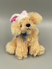 Tan Golden Brown Puppy Dog Wearing Bunny Ears 8  Plush Dan Dee Stuffed Animal
