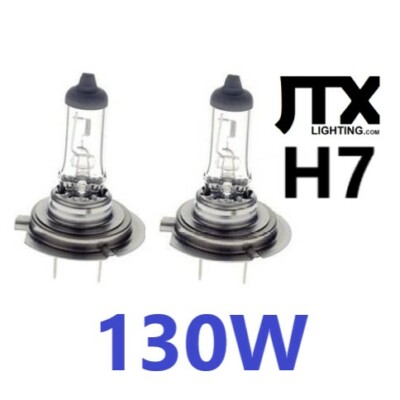 JTX H7 Globes Bulbs 130W 12V