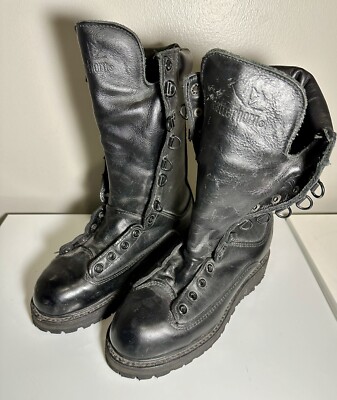 Womens 5M Matterhorn Goretex Waterproof 200g Thinsulate Black Leather Boots