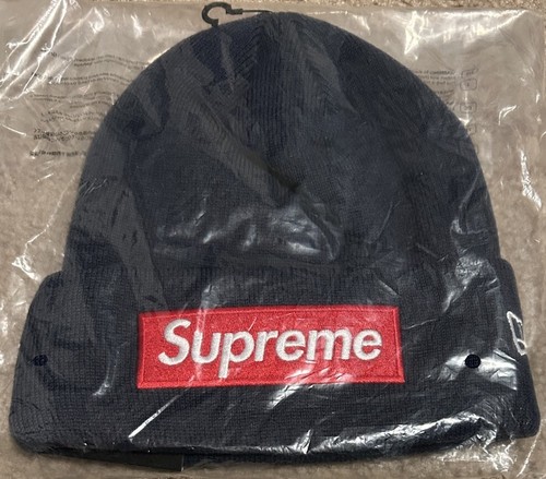 Nuevo con etiquetas Gorro Supreme New Era Box Log FW24 OS ¡ENVÍO GRATUITO! - Imagen 2 de 9