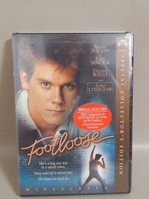 Footloose (DVD, 2004, Widescreen Special Collectors Edition) K Bacon New Sealed