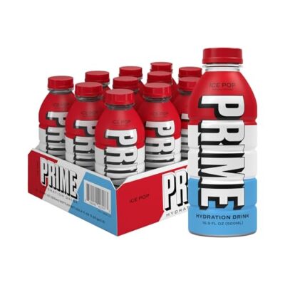 PRIME Hydration ICE POP | Sports Drinks | Electrolyte  Assorted Flavor Names 