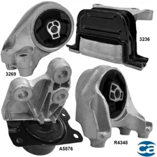 Engine Motor Mounts & Auto Trans. Mounts 4Pcs Set for Chevrolet Captiva Sport