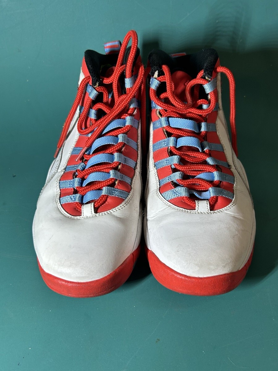 Nike Air Jordan 10 Retro City Pack Chicago Size 10 Mens Nike Air Jordan 10 Retro City Pack Chicago Size 10 Mens