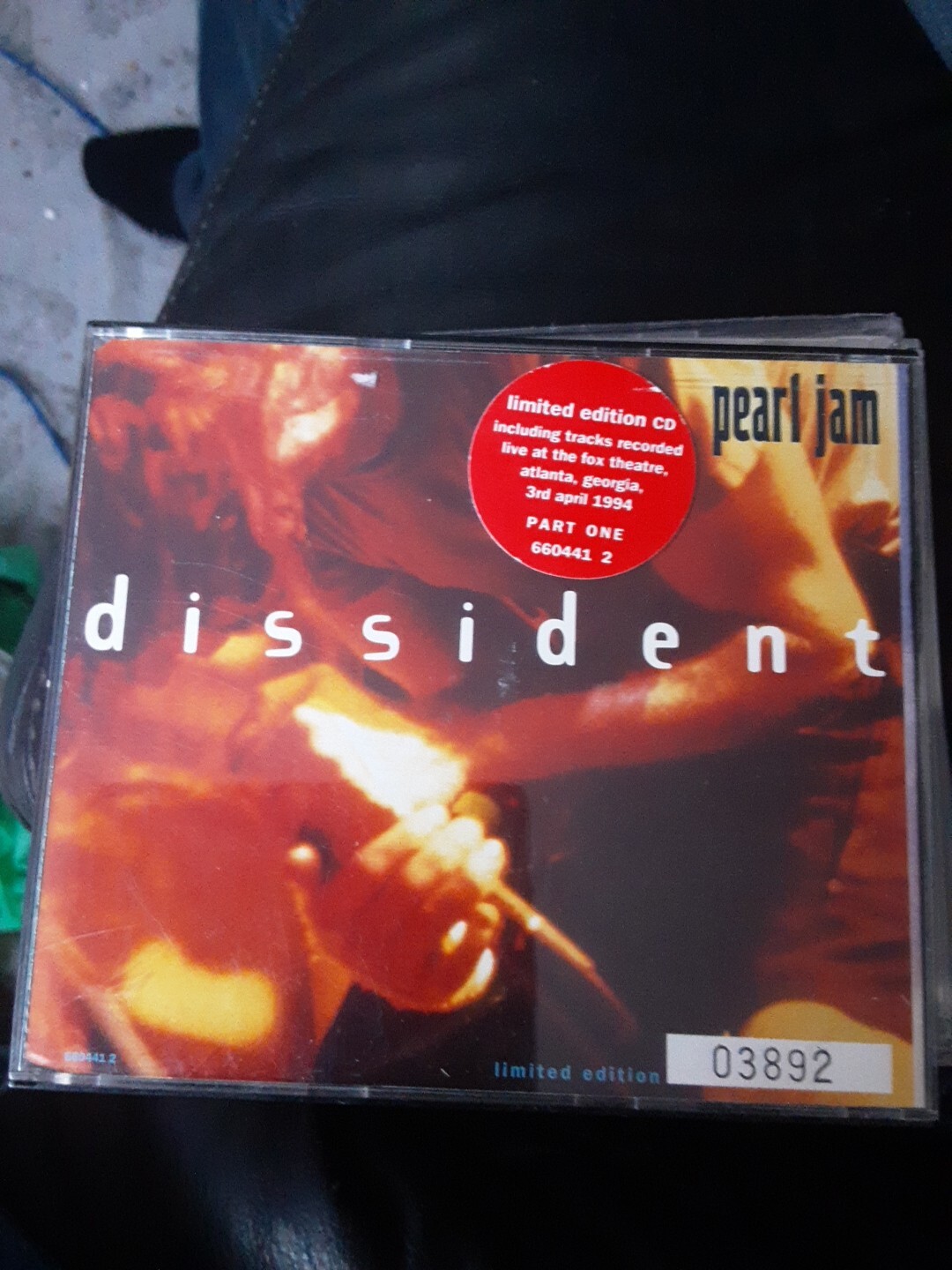 Pearl Jam - Dissident - Used CD - LTD EDITION