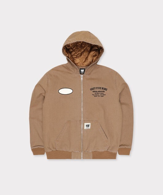 G59 SUICIDEBOYS LINED CANVAS WORK JACKET CARHARTT STYLE