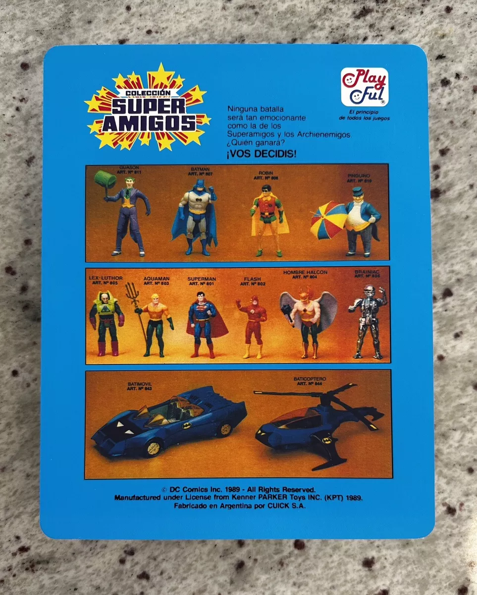 Custom Kenner Super Powers - SUPER AMIGOS RIDDLER - Mint-on-Card