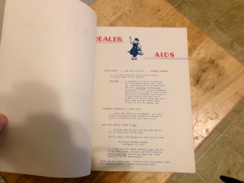 Dutch Boy Paints dealer aids pamplet, vintage - Foto 2 di 4