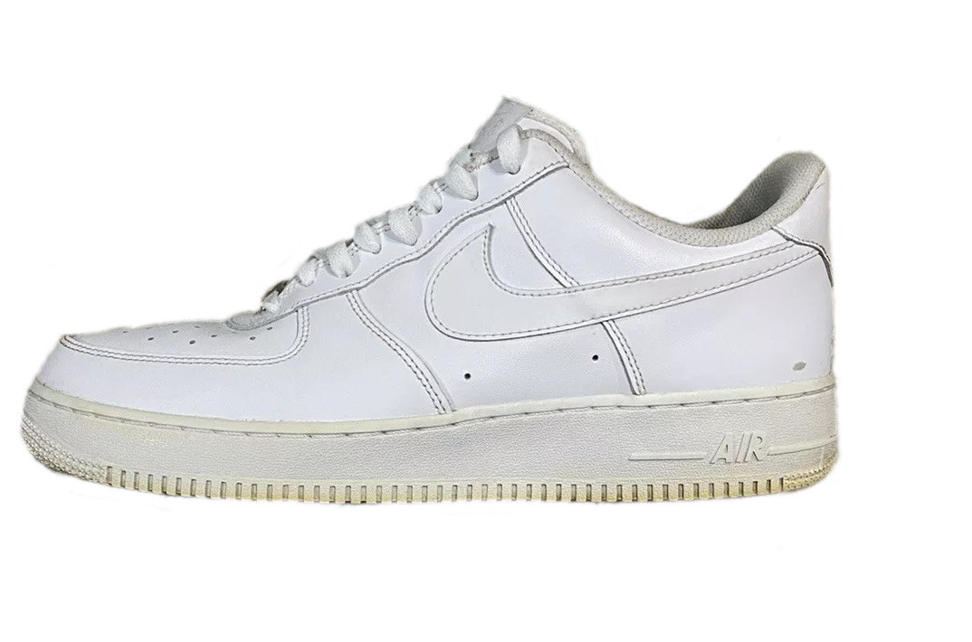 Nike Air Force 1 Low Triple White Sneaker AF1 Shoes (315122  display picture 1