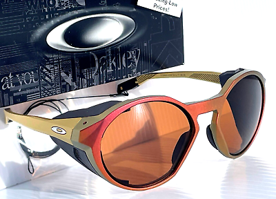 NEW Oakley CLIFDEN Matte Red Gold Shift Round PRIZM Bronze NEW Oakley CLIFDEN Matte Red Gold Shift Round PRIZM Bronze