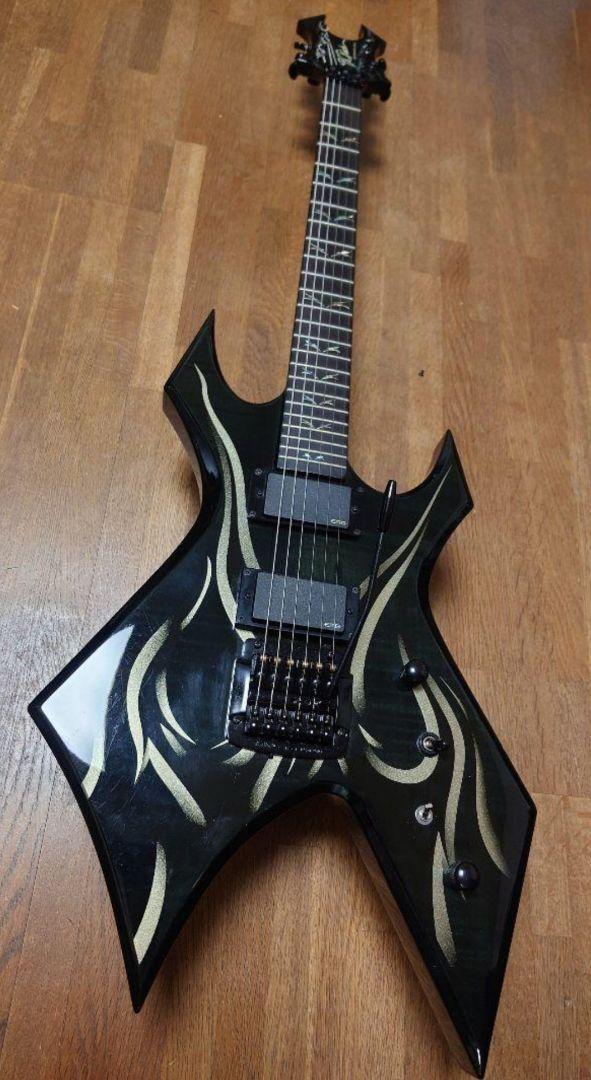 WARLOCKタイプ　エレキギター　ブラック WARLOCKタイプ エレキギター ブラック