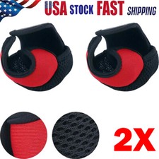 2X Fishing Reel Bag Protective Covers Baitcasting Trolling Pouch Protectors US