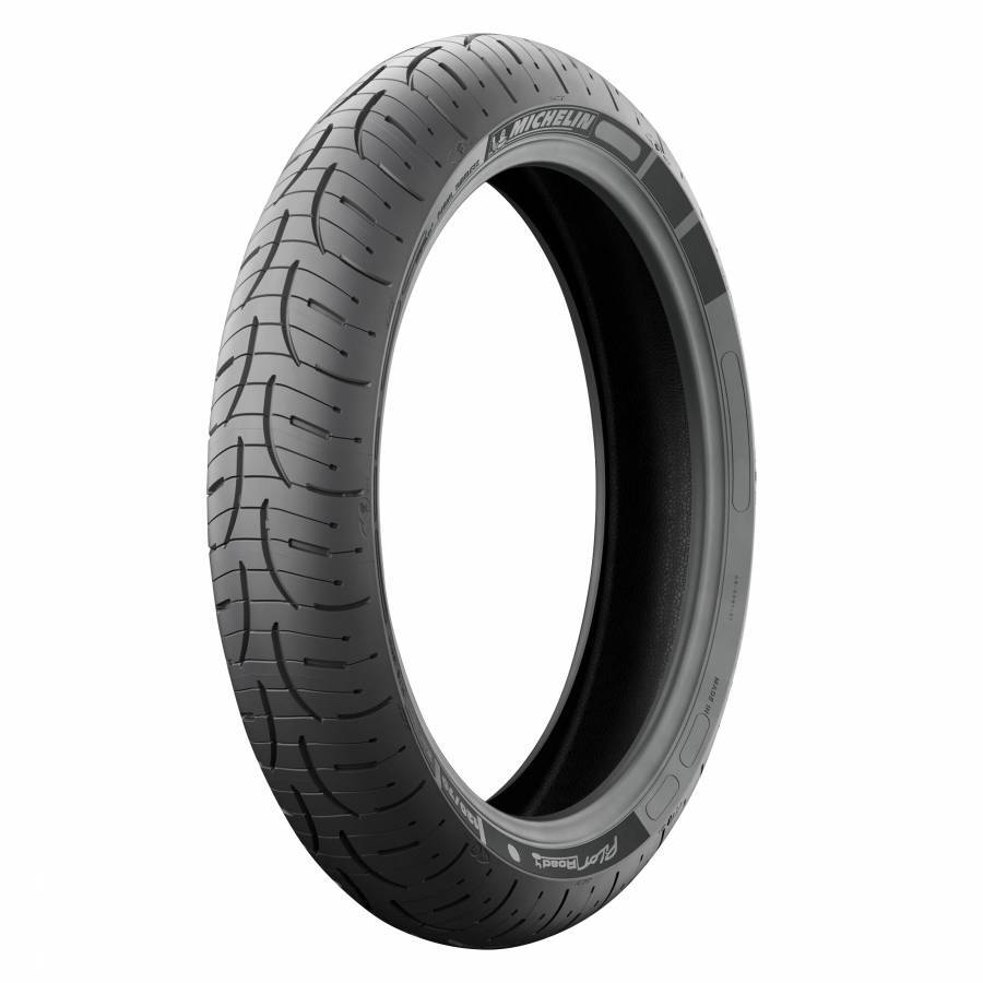 Pneu moto 120-70-17 michelin pilot road 4 avant antidérapant pour un freinage optimal sous la pluie