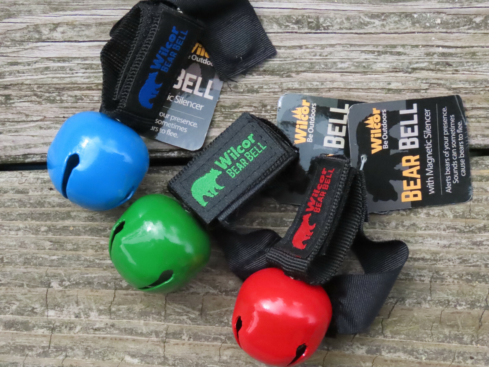 *ONE* pc Bear Bell with Magnetic Silencer Wilcor safety camping hiking outdoor