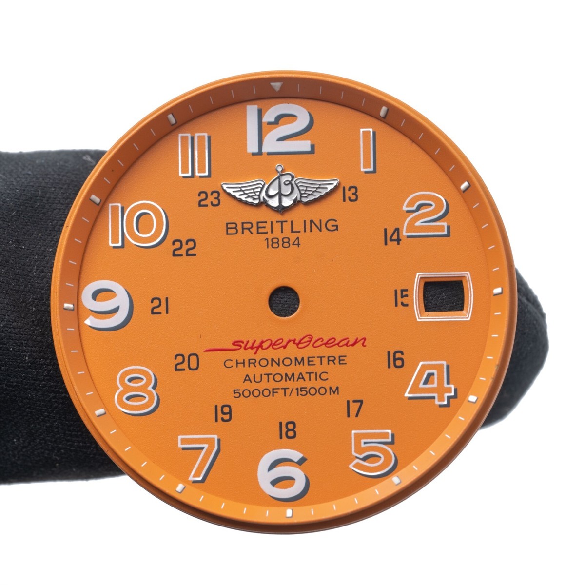 Breitling Superocean 42mm Orange Arabic Dial Model A17360