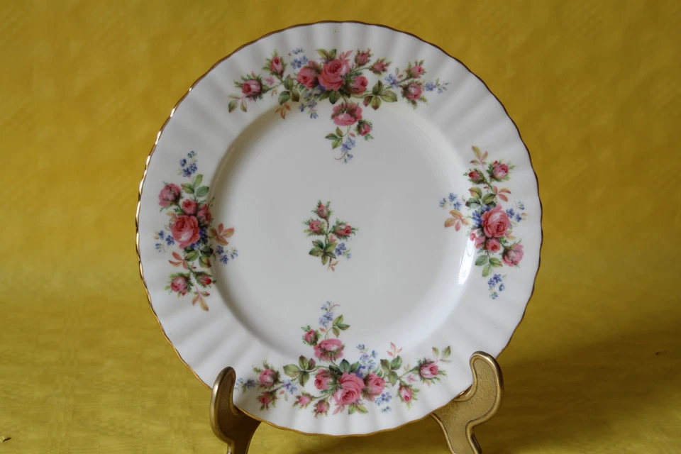 Royal Albert Moss Rose Kuchenteller Teller 20,5 cm - Bild 1 von 1