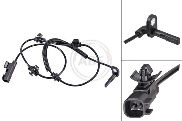 A.B.S. ABS Sensor Raddrehzahl 31777 FüR Astra Opel B16 Sports Tourer Turbo CNG-image
