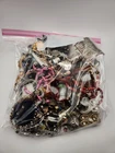 2 LB Moxed LOT Of New And Used Costume Jewelry Vintage to Modern Wearable