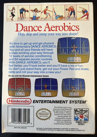 Dance Aerobics (Nintendo NES, 1989) New, Sealed in Box No Rips