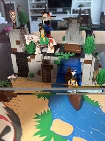 LEGO Western: Rapid River Village (6766) 100% Complete W Manual