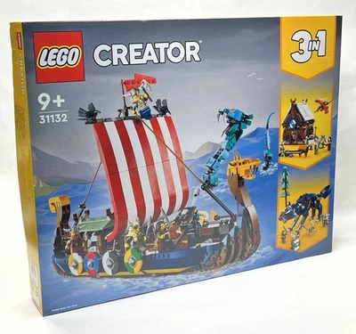 LEGO® Creator 31132 Wikingerschiff mit Midgardschlange 1192 Teile NEU / OVP - Bild 1 von 3