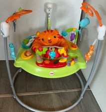 Fisher-Price Roaring Lion Jumperoo Baby Jumper Bouncer Toys Lights Sounds.