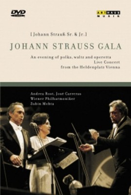 Johann Strauss Gala (DVD) Zubin Mehta Andrea Rost Jose Carreras (UK IMPORT)