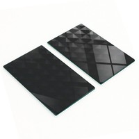 Glass-Dekorationsplatten Zum Servieren Von Snacks, Abstrakt, 2X30X52 Cm