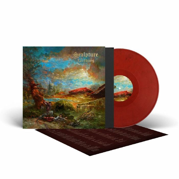 SCALPTURE - Landkrieg - Vinyl (red marbled vinyl LP + insert)