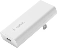 Belkin USB C PD 20W Flat Charger GAN White WCH009DQWH