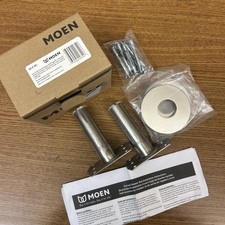 Moen Commercial Curved Shower Rod Flange Kit - 65-F-PS. Low Profile