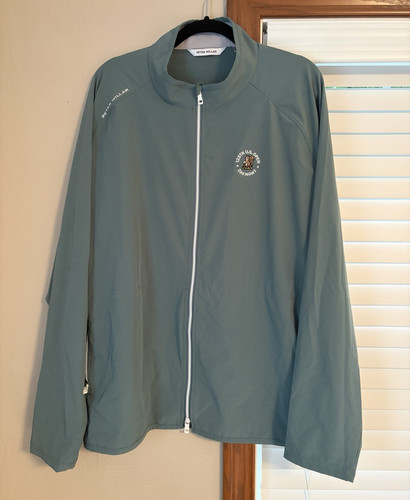 Peter Millar 125th U.S. Open Oakmont Full Zip Golf Jacket Green XXL