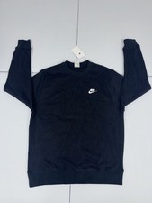 Nike Sportswear Fleece Crewneck Sweatshirt BV2662-010 Black Size M