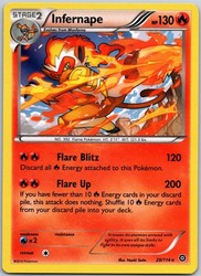 Infernape 20/114 Holo Rare XY - Steam Siege