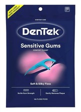 Dentek Floss Picks Comfort Clean Sensitive Gums 150 Count